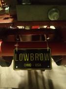 Lowbrow Customs LOWBROW Stamped Aluminum Bicycle License Plate Review