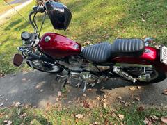 Lowbrow Customs Camel Back Seat - Horizontal Pleated - 1982-2003 Harley Sportsters Review