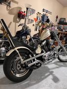 Lowbrow Customs Harley Evo Upswept Shotgun Exhaust Pipe Set for 1986-2003 Sportster Rigid Applications Review