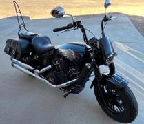 Brave Wolf Customs Indian Scout Mid-Frame Insert - Female Warbonnet 123 B&W Review