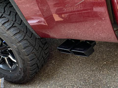 MBRP Exhaust Store Tip, 4.75" x 3" , Rectangle, Angled Cut, 3" O.D. inlet, Pass. Side, 7" length, Black (One Tip) Review