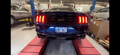 MBRP Exhaust Store 3" Cat Back, Dual Quad Split Rear Exit, Active Exhaust, T304 w/ Carbon Fiber Tips  Ford Mustang GT 5.0L 2018 - 2023 Review