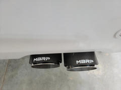 MBRP Exhaust Store 3" Cat-Back 2.5" Dual Split Rear, 2019-2025 Chevrolet/GMC 1500 Silverado/Sierra, 6.2L, T304 Stainless Steel, Quad Carbon Fiber Tips Review
