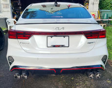 MBRP Exhaust Store 2.5" Axle-Back, 2022-2024 Kia Forte GT 1.6L Turbo, Dual Split Rear w/ Quad CF Tips, T304 Review