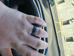 Hitched The Tungsten Flat Edge Two-Tone: Black & Blue Review