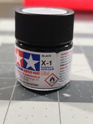 USA Gundam Store Tamiya Color Black Mini Acrylic Gloss Finish X-1 Review