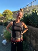 POPLINEN Donna Ribbed Modal Tank - Black Review