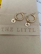 The Littl Zodiac Thick Hoop Earrings  - 14k Yellow Gold Fill Review