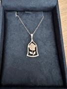 Enchanted Disney Fine Jewelry Enchanted Disney Fine Jewelry 14K Rose Gold Over Sterling Silver with 1/10 CTTW Diamonds Belle Rose Jar Pendant Necklace Review