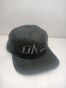 ONE.SHOP ONE Black Logo Snapback Cap - Black Review