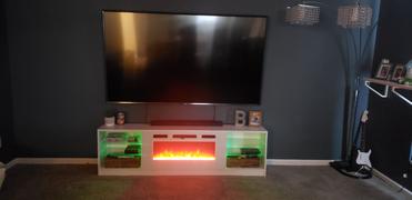 Meble Furniture Boston WH01 Fireplace TV Stand Review