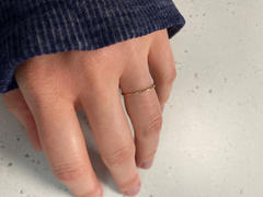 Linjer Gold Stacking Ring - Liv Review