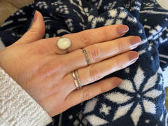 Linjer Braided Silver Ring - Lillian Review