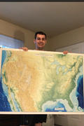 World Maps Online United States Geophysical 3D Raised Relief Map Review