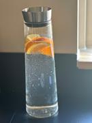 HomeLiving.nl Krumble glazen water karaf - 1 liter Review