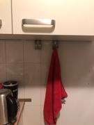 HomeLiving.nl QUVIO Handdoekhouder met plakstrip - RVS - Zilver Review