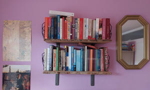 HomeLiving.nl QUVIO Boekensteunen set van 2 - 8 x 12 x 18 cm Review