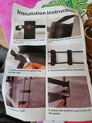 HomeLiving.nl XIVADA Doucherek Zica - Met ophanghaken - Rvs - 2 Laags - Zwart Review