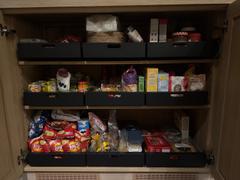 HomeLiving.nl XIVADA Keukenkast organizer - Schuiflade  - Aluminium - 35 cm - Zwart Review