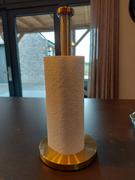 HomeLiving.nl XIVADA Keukenrolhouder Lotis - Vrijstaand - Rvs - Goud Review