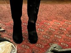 DuoBoots Dalia Standard Knee High Boots in Black Suede Review