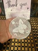 The Crystal Elephant Selenite Charging Plate With Butterfly | Charge Your Crystal Bracelets Review