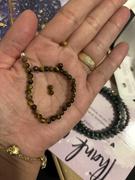 The Crystal Elephant Dainty Attract Money Crystal Bracelet Stack | Pyrite, Tigers Eye, Moss Agate, Malachite Review