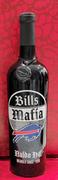 Mano's Wine Buffalo Bills Mafia Custom Name Etched Wine Review