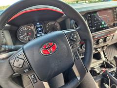 Tacoma Lifestyle Tufskinz Steering Wheel Emblem Insert For Tacoma (2016-2023) Review