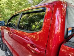 Tacoma Lifestyle AVS In-Channel Window Visor For Tacoma (2016-2023) Review