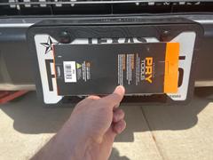 Tacoma Lifestyle Tactilian Silicone Topography License Plate Frame Review