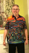 Yarn Currumbin Sunset Recycled UPF50+ Unisex Polo Shirt Review
