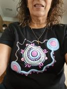 Yarn A Woman's Connection Black Cotton Crew Neck Women's T-Shirt Review