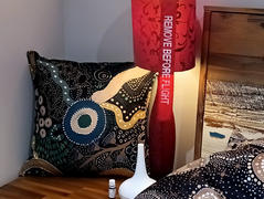 Yarn By The Waterhole Cushion Cover (53cm x 53cm) Review