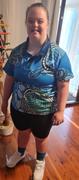Yarn Ocean Turtles UPF 50 Women's Fitted Polo Shirt Review