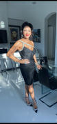 Alieva Diva Rhinestone Bandage Dress (Black) Review