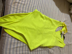 Alieva Storm Backless Cutout Bodysuit (Fluorescent Green) Review