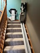 Assisted Lifting Double Stair Lift Special - 90 Degree Turn Stairway Review