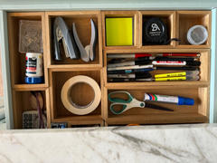 Neat Method White Oak Drawer Organizers Review