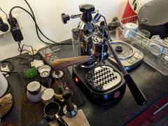 Coffee Sensor La Pavoni Custom Abstract Waves Zig Zag model drip grate Review