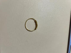 【Local Eclectic】9K Organic Moonstoneリング Solid Gold Organic Moonstone Ring | Local Eclectic – local