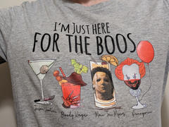 Peachy Sunday I'm Just Here For The Boos Tee Review