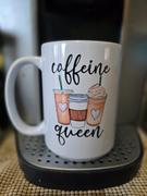 Peachy Sunday Caffeine Queen Ceramic Mug 15 oz Review