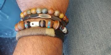 DharmaShop Skull Bone and Inlaid Bodhi Seed Wrist Mala Review