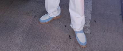 Marc Nolan  Abe Camel/White Suede Penny Loafers Review