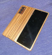 Toast Samsung Galaxy Z Fold2 wood cover Review