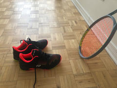 RacquetGuys Yonex Power Cushion Sonicage 2 Men's Tennis Shoe (Black/Yellow) Review