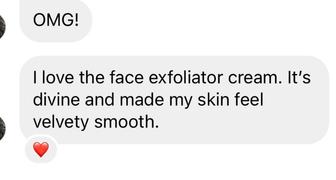 wholesomegiftboxes Floral Facial Exfoliator Review