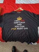 Lion Legion I Will Not Keep Calm T Shirt Review