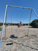 SwingSetMall.com Metal A-Frame Swing Set with 2 Swings Review